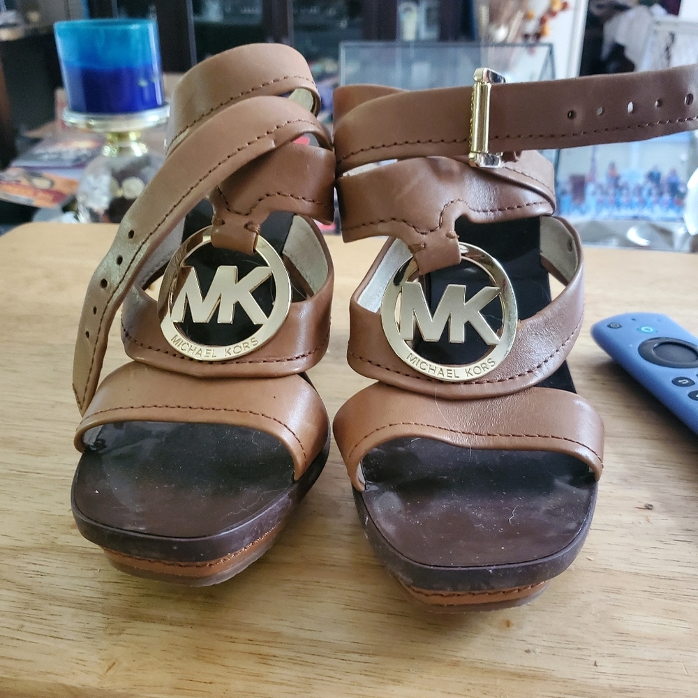 Women's Michael Kors heeled sandals
